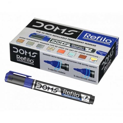 Doms Permanent Marker-Black