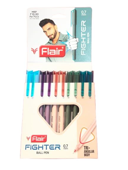 Flair Fighter Ball Pen 0.7mm - Blue