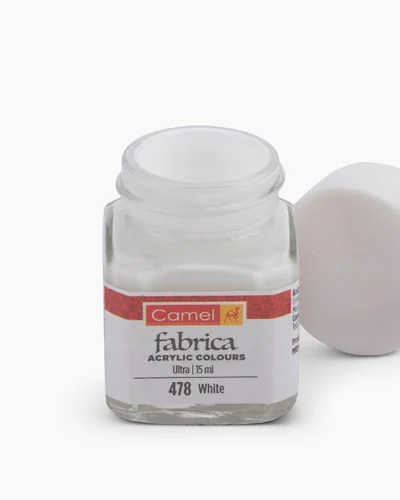 Camel Fabrica Acrylic Colour 15ml - White
