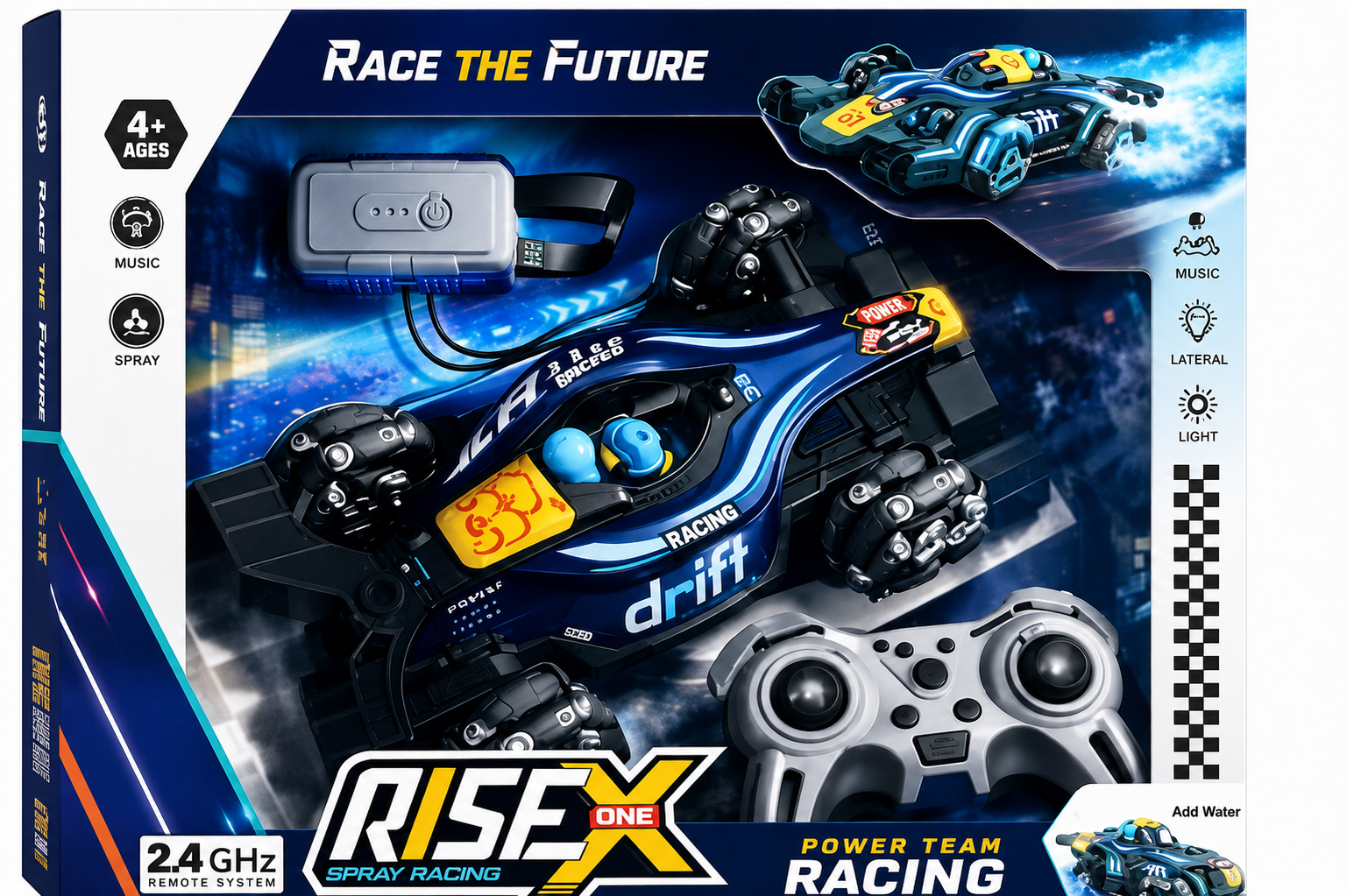 Rise X One Spray Racing