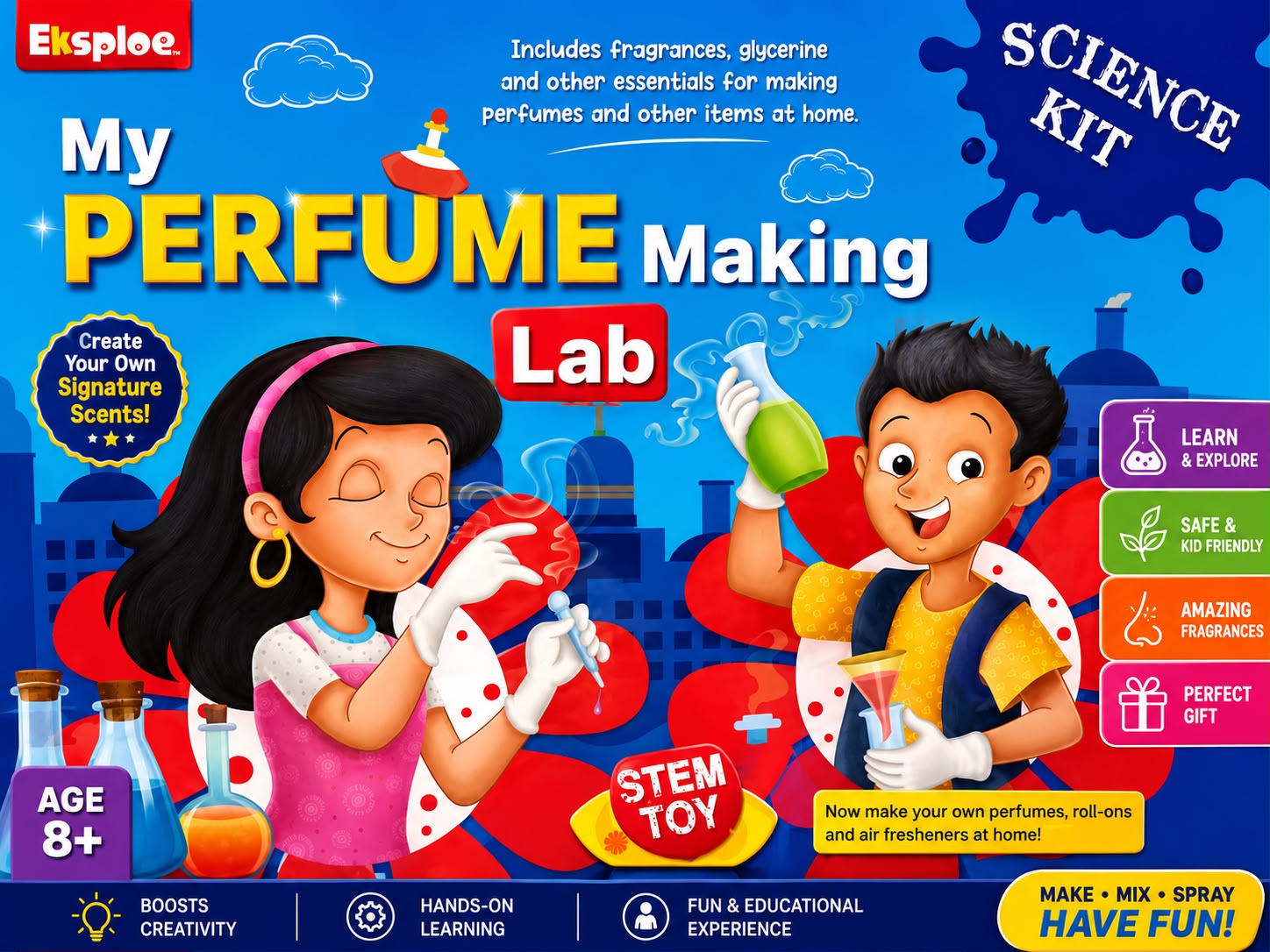 My Perfume Making Lab